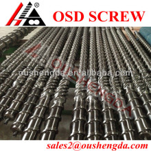 LDPE single screw barrel /bimetallic screw barrel for film blowing machine